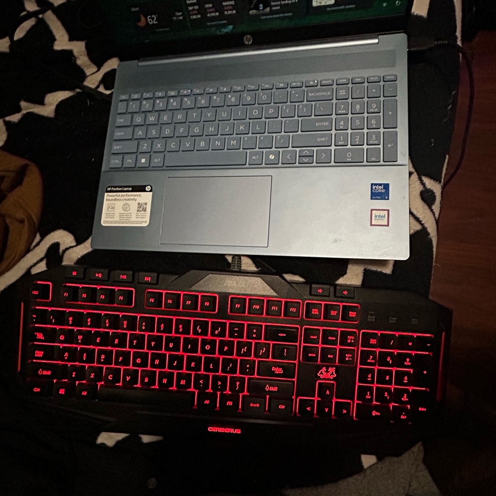 Keyboard ONLY ASUS CERBERUS tested and working condition with lightning